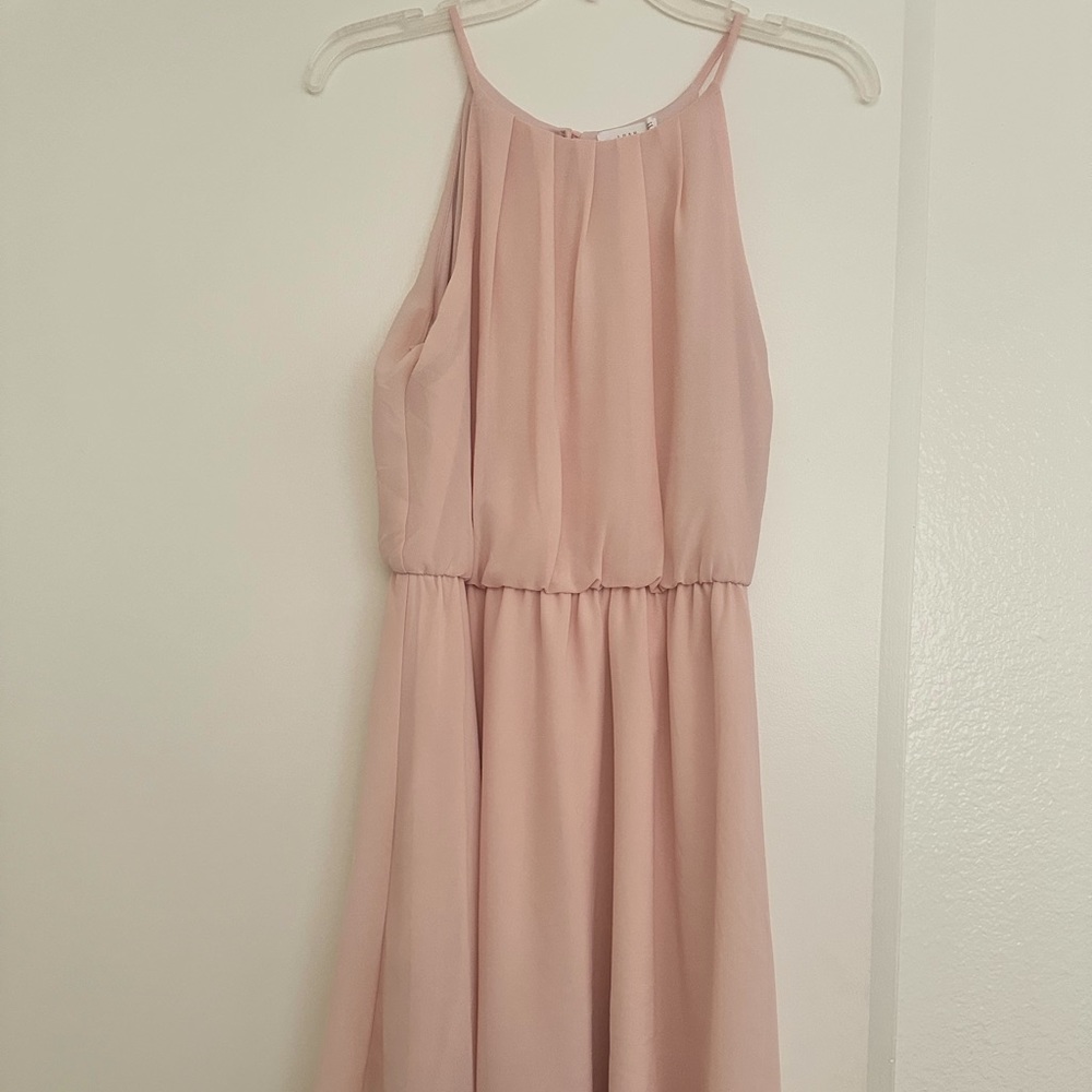 Beautiful Lush Medium dress - peach